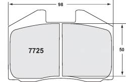 1976-89' Porsche 911 930 Turbo Racing Brake Pads - Front - Hinz Motorsport