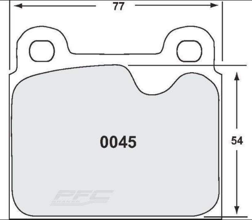 1978-83' Porsche 911SC Racing Brake Pads - Front - Hinz Motorsport