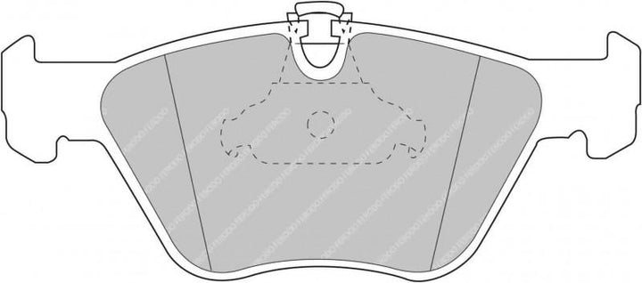 Ferodo FCP1073H DS2500 Front Racing Brake Pads E86 Z4 Coupe - Hinz Motorsport