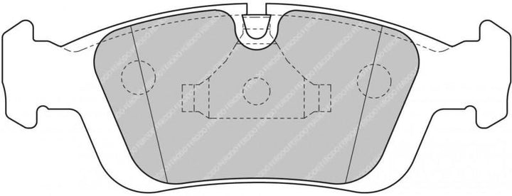 Ferodo FCP1300H DS2500 Front Racing Brake Pads E85 Z4 Roadster - Hinz Motorsport