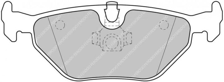 Ferodo FCP1301H DS2500 Rear Racing Brake Pads E86 Z4 Coupe - Hinz Motorsport
