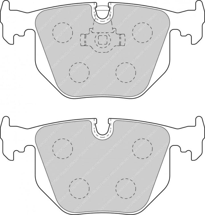 Ferodo FCP1483H DS2500 Rear Racing Brake Pads - E46 M3 - Hinz Motorsport