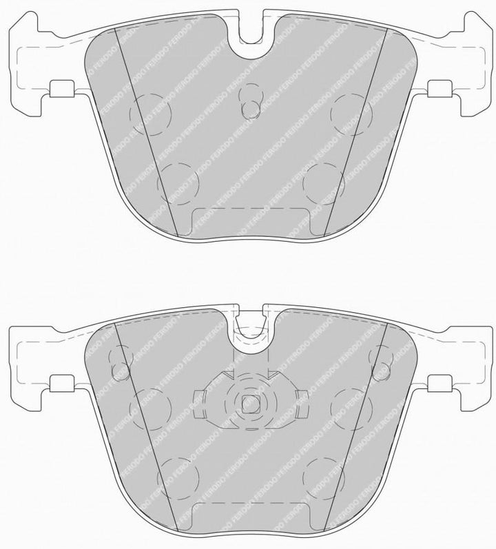 Ferodo FCP1672H DS2500 Rear Racing Brake Pads E9X M3 - E90 M3, E92 M3, E93 M3 - Hinz Motorsport