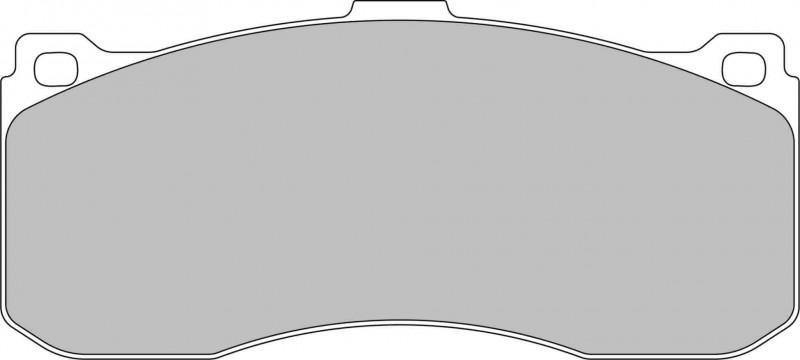 Ferodo FCP4218H DS2500 Front Racing Brake Pads E82 135i - Hinz Motorsport