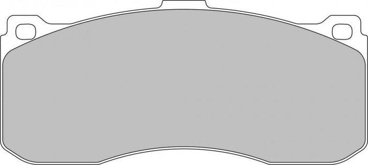 Ferodo FCP4218H DS2500 Front Racing Brake Pads E82 135i - Hinz Motorsport
