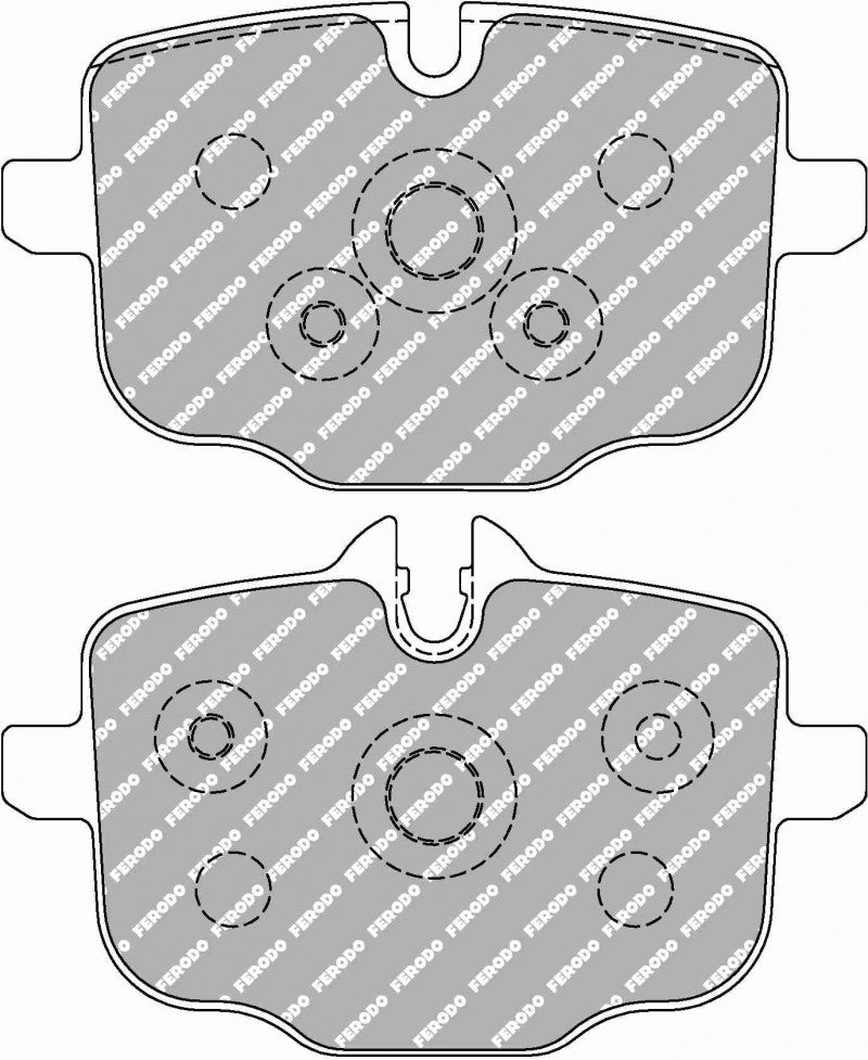 Ferodo FCP4381H DS2500 Rear Racing Brake Pads G8X, G80 M3, G82 M4, Competition - Hinz Motorsport
