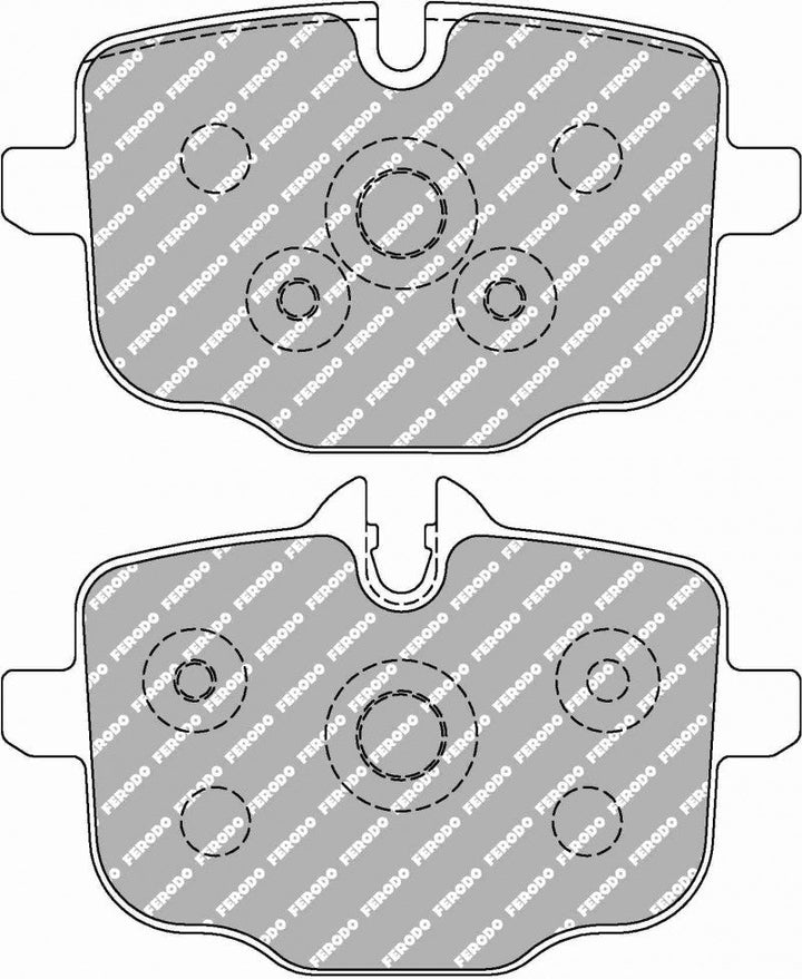 Ferodo FCP4381H DS2500 Rear Racing Brake Pads G8X, G80 M3, G82 M4, Competition - Hinz Motorsport