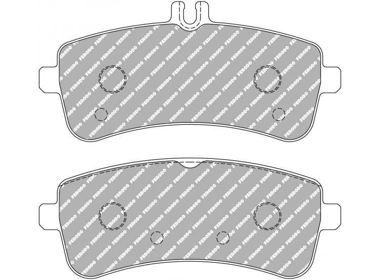Ferodo FCP5108W DS1.11 Racing Brake Pads - Rear - Hinz Motorsport