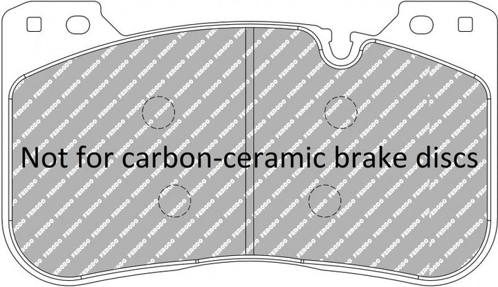 Ferodo FCP5301H DS2500 Front Racing Brake Pads G8X, G80 M3, G82 M4, Competition - Hinz Motorsport