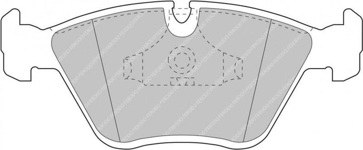 Ferodo FCP779H DS2500 Front Racing Brake Pads - E46 M3 - Hinz Motorsport