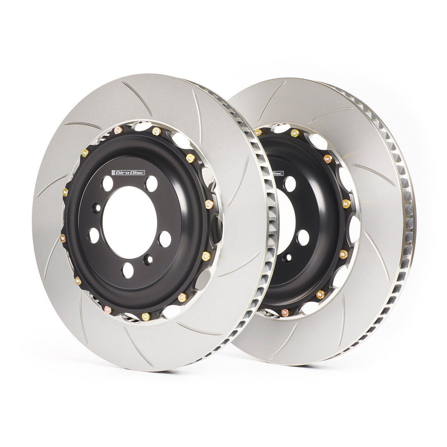 Girodisc 2-pc Rotors for Porsche 718 Cayman GT4 - Front - Hinz Motorsport