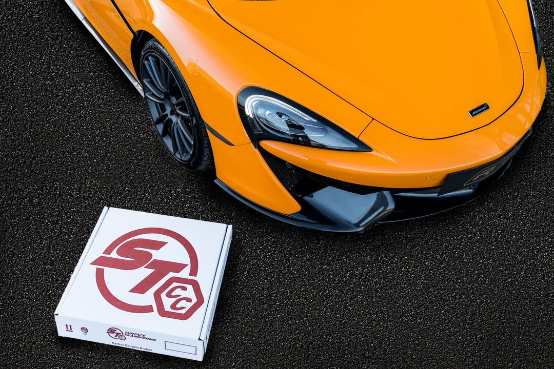 Mclaren 600LT Surface Transforms Carbon Ceramic Disc Set - 395x38mm Front - Hinz Motorsport