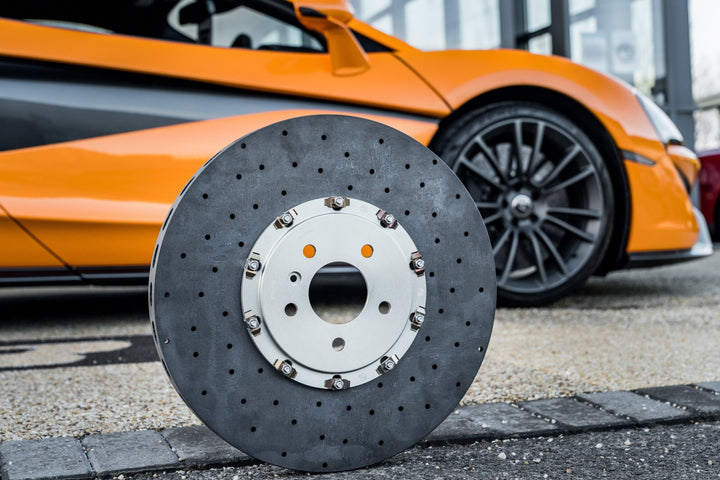Mclaren 675LT Surface Transforms Carbon Ceramic Disc Set - 380x34mm Rear - Hinz Motorsport