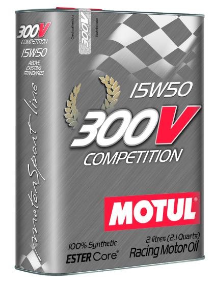 Motul 300V Competition Racing Oil 15W-50 - 2L - Hinz Motorsport