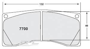 PFC 7700 Pads - Hinz Motorsport