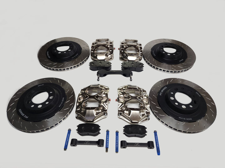 PFC Big Brake Kits (Front/Rear) for Porsche 981/718 Cayman S/GTS Models - Hinz Motorsport