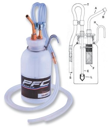 PFC Brake Bleeder Bottle - Hinz Motorsport