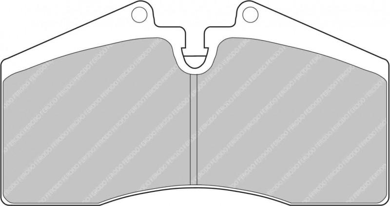 Porsche 944 2.7/3.0/Turbo Ferodo DS2500 Racing Brake Pads - Front/Rear - Hinz Motorsport