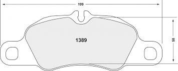 Porsche 981 Boxster/Cayman/S/GTS Racing Brake Pads - Front - Hinz Motorsport