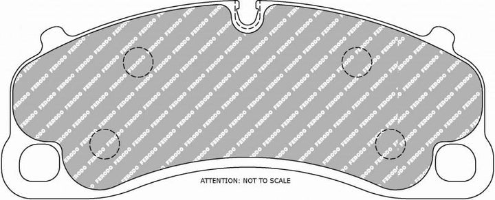 Porsche 982 718 Boxster Spyder Ferodo DS2500 Racing Brake Pads - Front - Hinz Motorsport