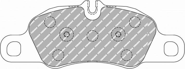 Porsche 982 718 Cayman/T/S/GTS Ferodo DS2500 Racing Brake Pads - Front - Hinz Motorsport