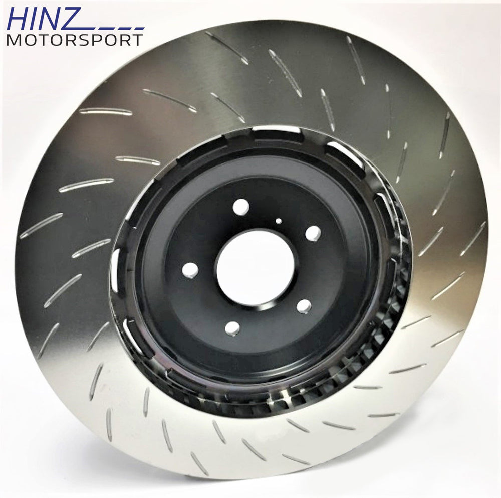 Porsche 991 Turbo/S PCCB Steel Conversion PFC V3 Rotors- 410mm Front - Hinz Motorsport