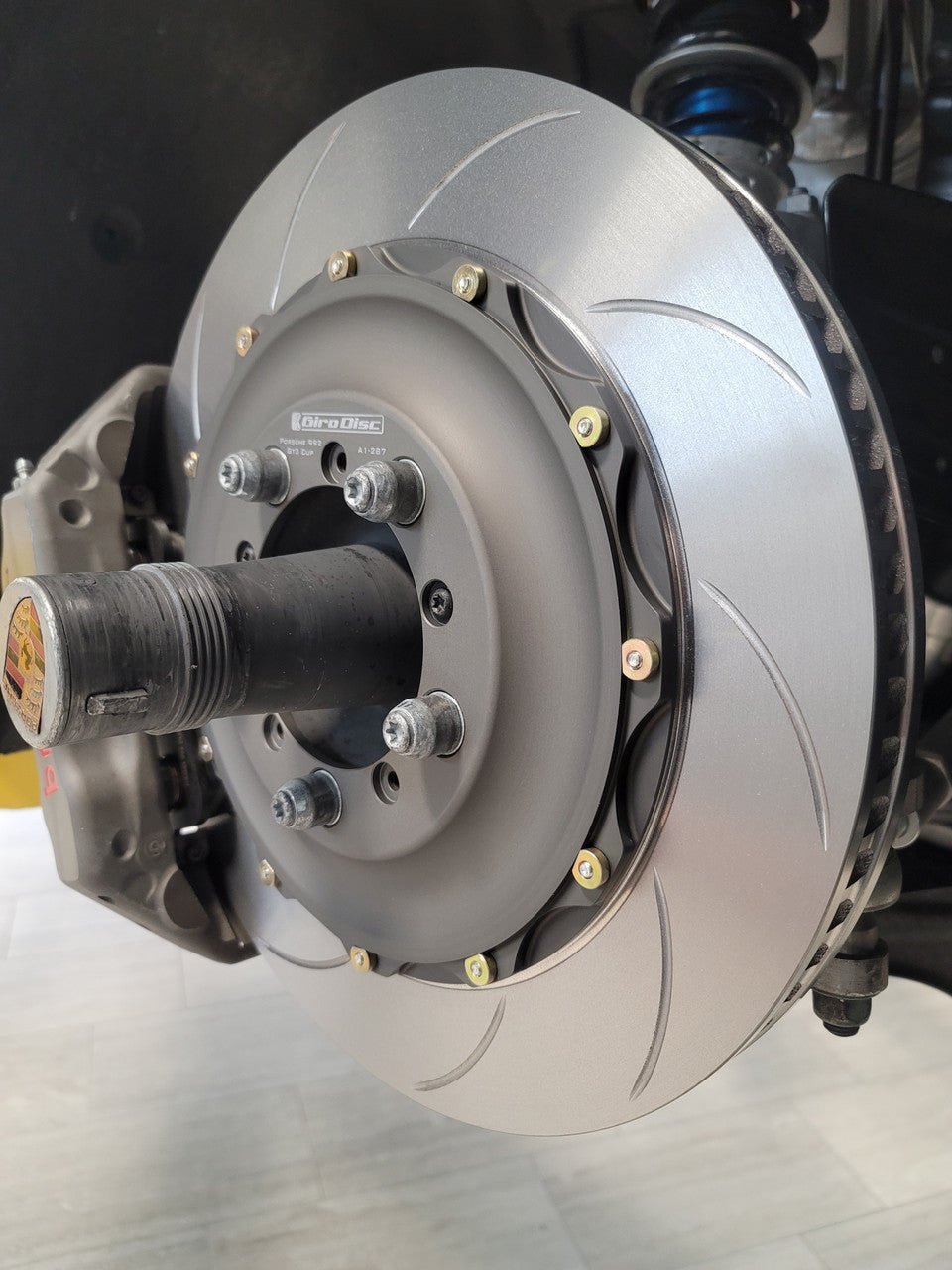 Porsche 992 GT3 Cup Girodisc 2-pc Rotors - Front - Hinz Motorsport