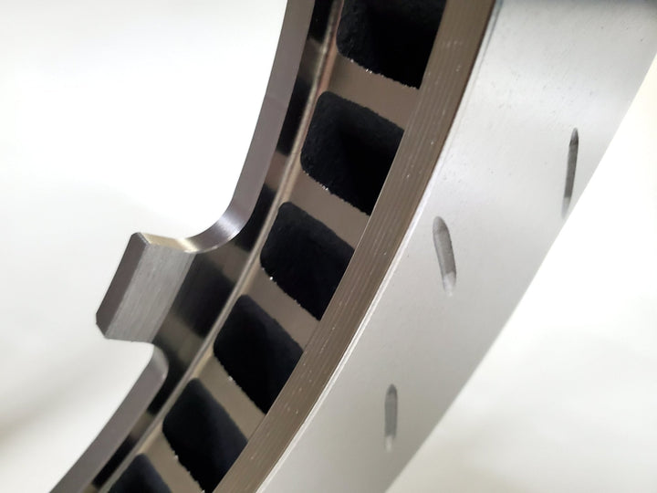 Porsche 992 GT3 PCCB to Iron Conversion Replacement Rings - 390mm Rear - Hinz Motorsport
