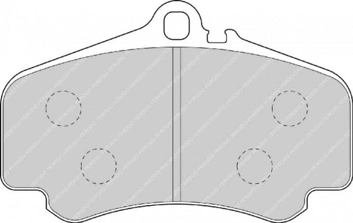 Porsche 996 Carrera 4S/Turbo(.1) Ferodo DS1.11 Racing Brake Pads - Front - Hinz Motorsport