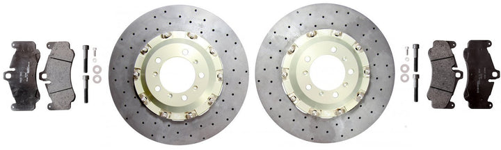 Porsche 996 GT3/GT3RS/GT2 Surface Transforms Carbon Ceramic Discs - 350x29mm Rear - Hinz Motorsport