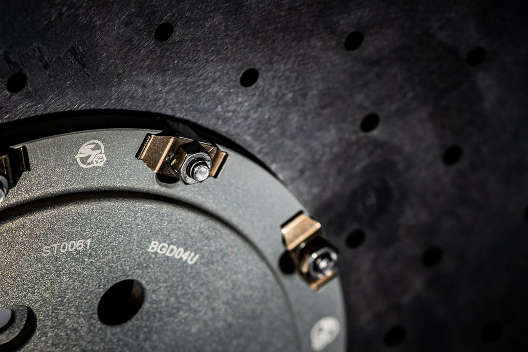 Porsche 996 GT3/GT3RS/GT2 Surface Transforms Carbon Ceramic Discs - 350x29mm Rear - Hinz Motorsport