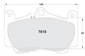 Porsche 996 Turbo/Turbo S/C4S Racing Brake Pads - Front - Hinz Motorsport