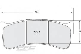 Porsche 997 (Turbo/S, GT3/GT2/RS/Cup) Racing Brake Pads - Front - Hinz Motorsport