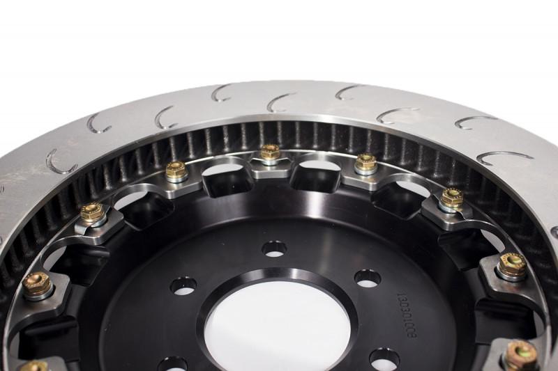 Porsche 997 Turbo/S PCCB AP Racing J-Hook Disc - 380x34mm Front - Hinz Motorsport