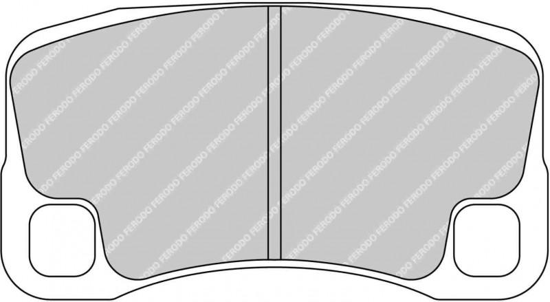 Porsche 997.2 Carrera/4/TurboS/GT3/Cup/RSR Ferodo DS1.11 Racing Brake Pads - Rear - Hinz Motorsport