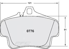 Porsche Carrera GT (2004-07') Racing Brake Pads - Rear - Hinz Motorsport