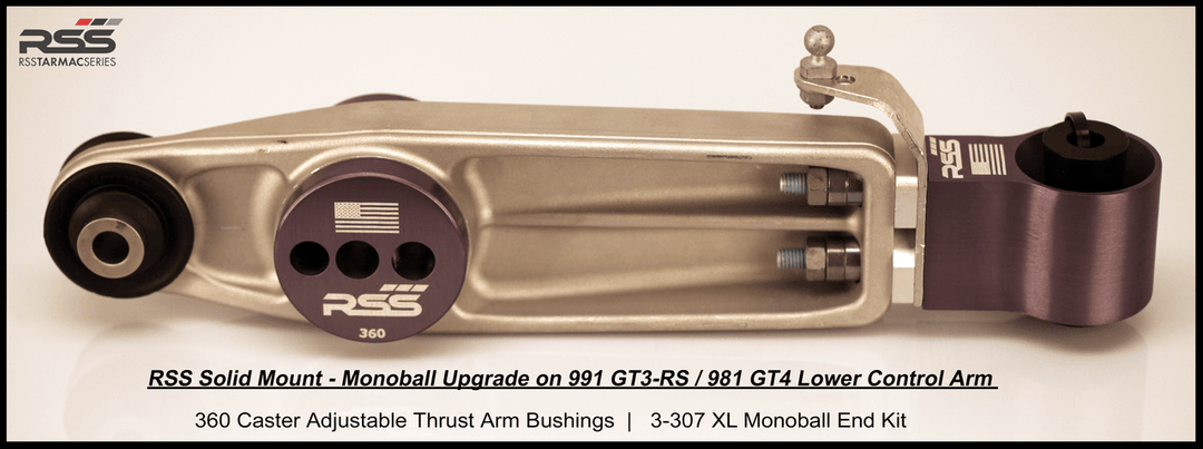 RSS Tarmac Series Front Axle Kit - Porsche 991 GT3/RS, 981/718 GT4 - Hinz Motorsport
