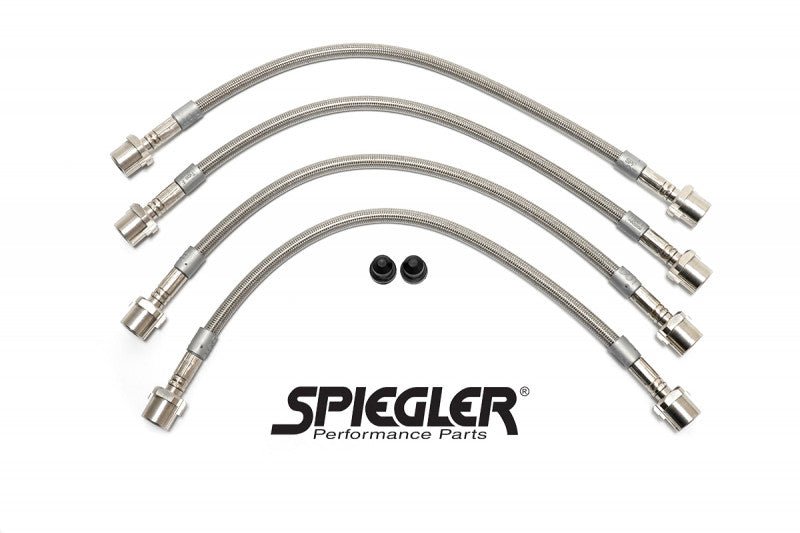 Spiegler Stainless Brake Lines Porsche 996/997/991/986/981 - Front & Rear Set - Hinz Motorsport