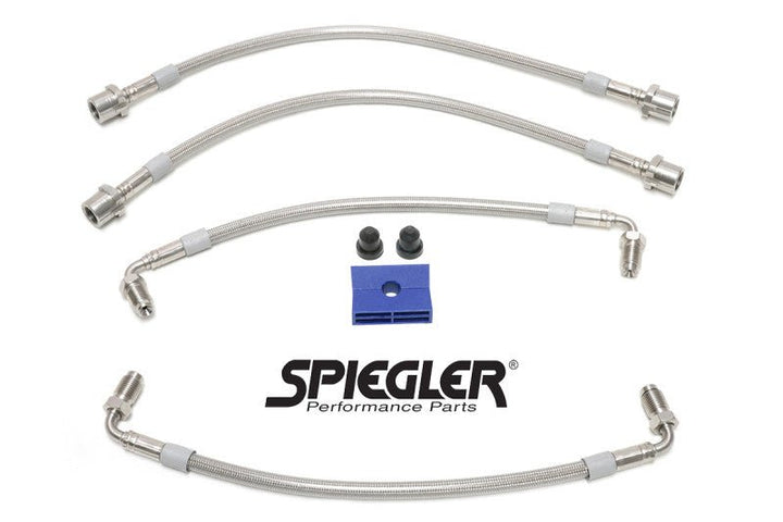 Spiegler Stainless Brake Lines - Rear Porsche 718 GT4 RS - Hinz Motorsport