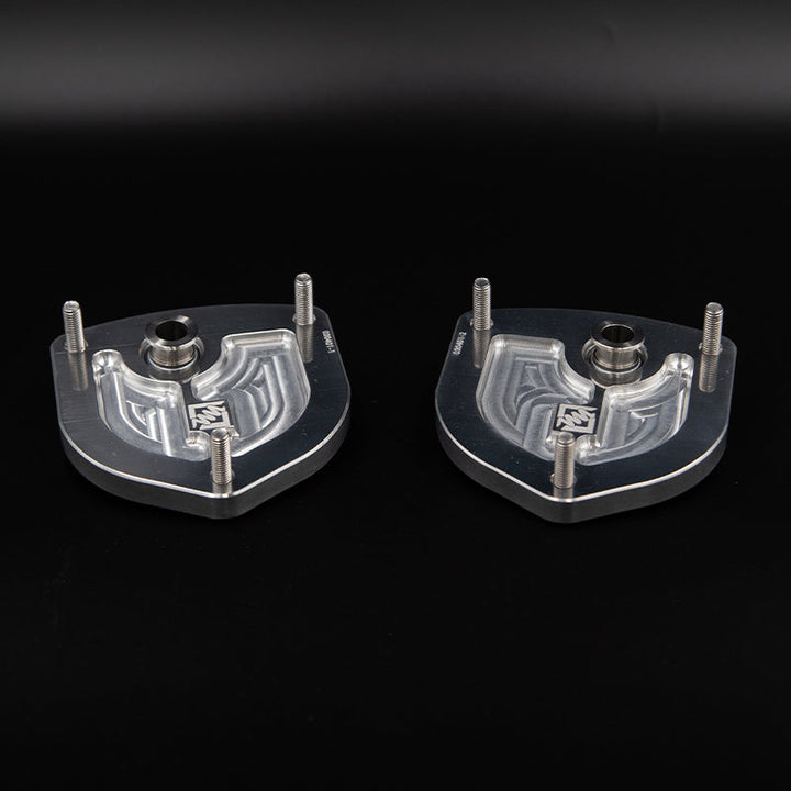 Suspension Secrets Camber Caster Plate Top Mounts - Porsche 718 Spyder RS