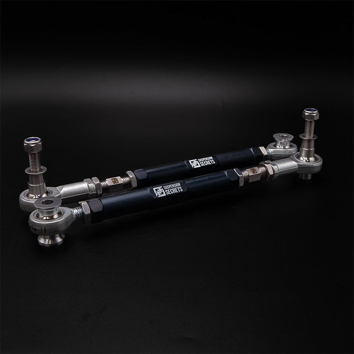 Suspension Secrets Adjustable Rear Toe Arms / Links - Porsche 718 Spyder RS