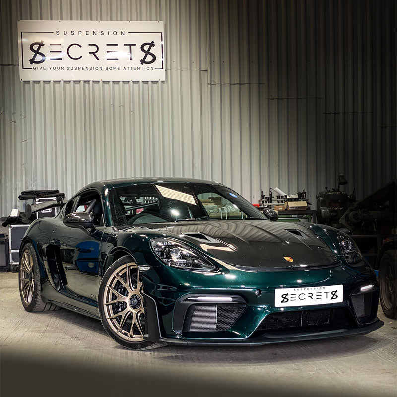 Suspension Secrets Front &amp; Rear Camber Shim Kit - Porsche 718 GT4 RS