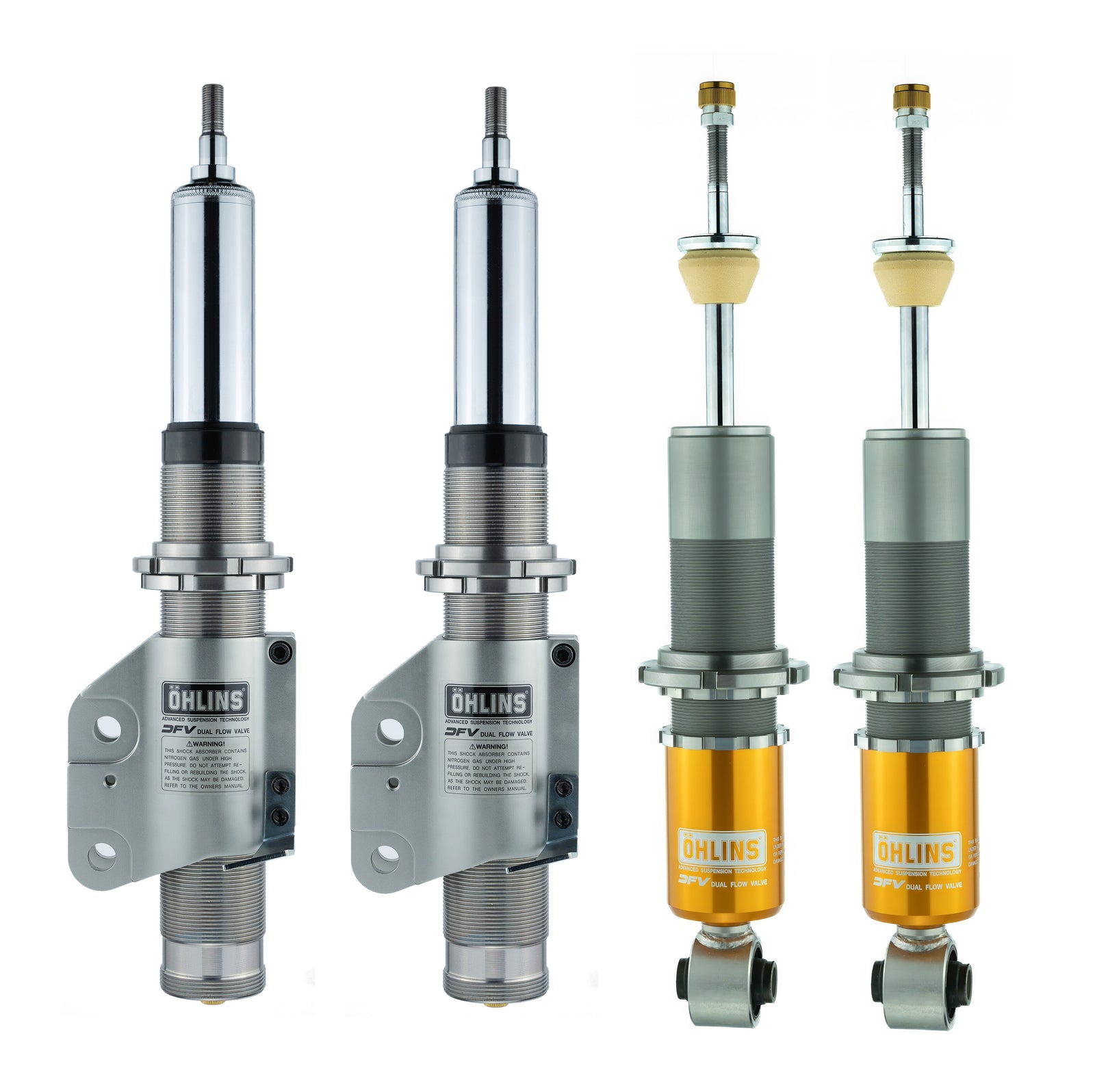 Öhlins Club Race DFV Coilover Dampers – Toyota/Subaru BRZ/FR-S/GR86 | 2013+