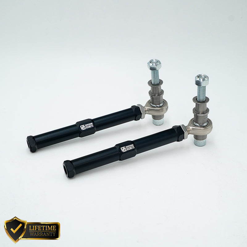 Suspension Secrets Adjustable Bump Steer Tie Rod Ends - Porsche 911 996 Turbo