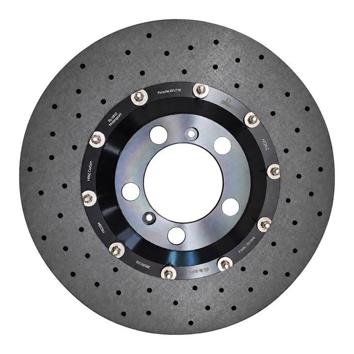 Hinz Carbon Carbon Ceramic Discs for Porsche Cayenne (9Y0) - 410x32mm Rear Set - front - Hinz Motorsport
