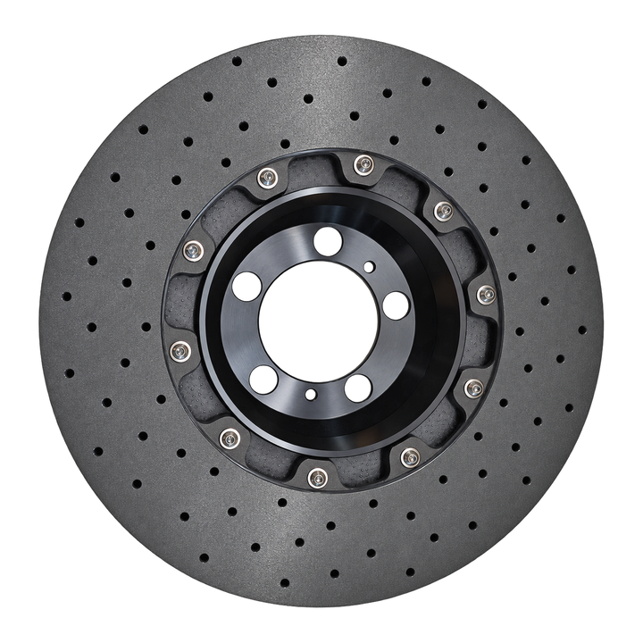 Hinz Carbon Carbon Ceramic Discs for Porsche Cayenne (9Y0) - 410x32mm Rear Set - reverse - Hinz Motorsport
