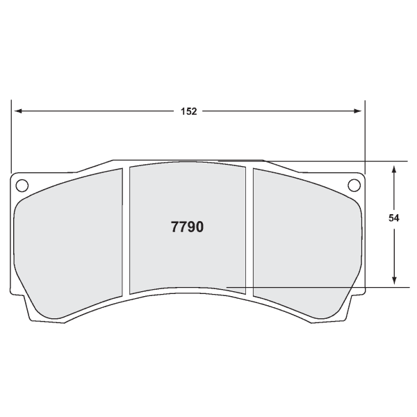 PFC 40 Racing Brake Pads - AP Racing CP9668 Caliper - Hinz Motorsport