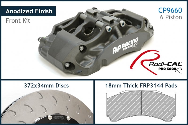 AP Racing Radi-CAL Competition Brake Kit (Front 9660/372mm)- BMW M3 (G80)/M4 (G82)/Competition - Hinz Motorsport