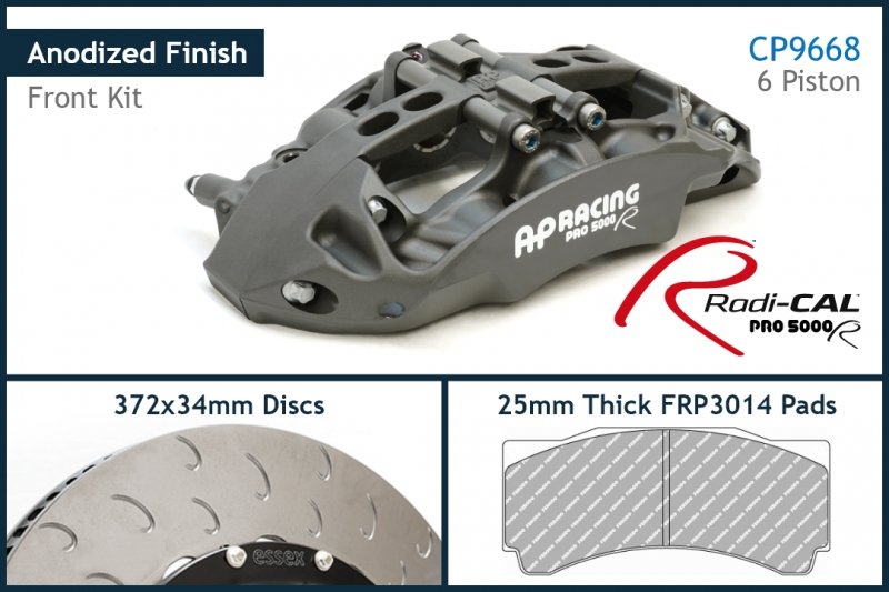 AP Racing Radi-CAL Competition Brake Kit (Front 9668/372mm)- BMW M3 (G80)/M4 (G82)/Competition - Hinz Motorsport