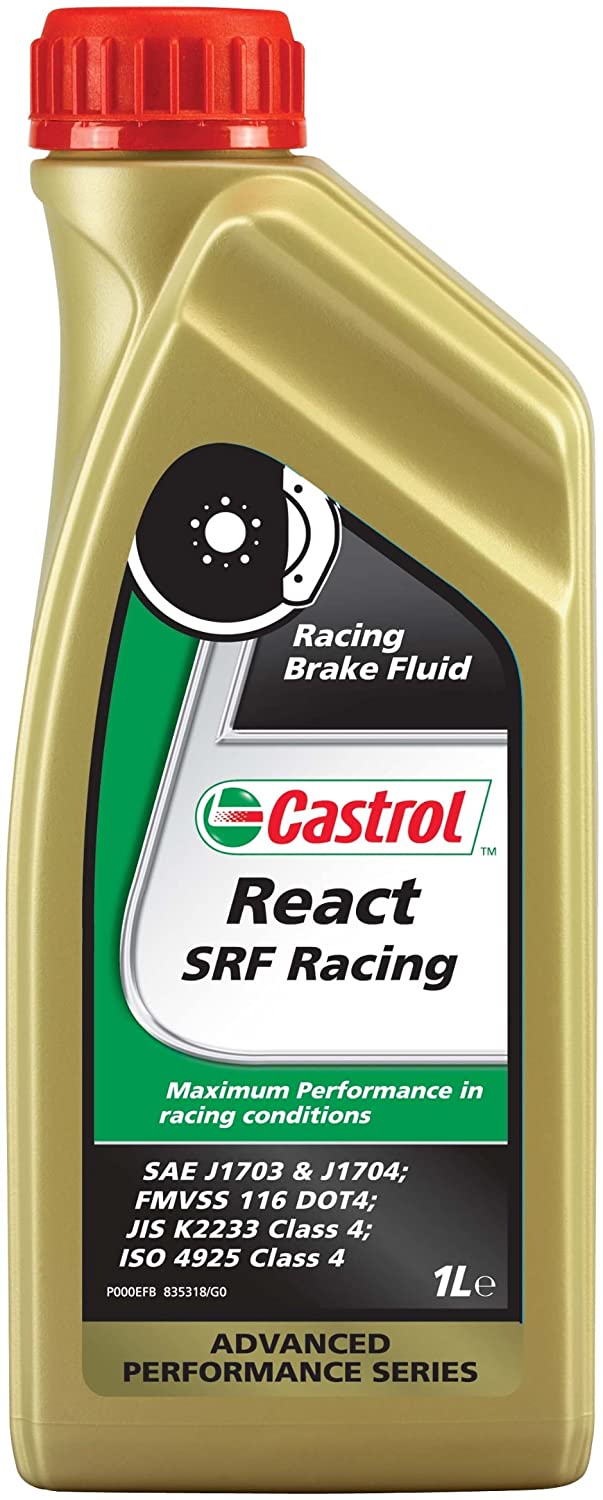 Castrol SRF Racing DOT 4 Brake Fluid - 1 Liter 12512 - Hinz Motorsport